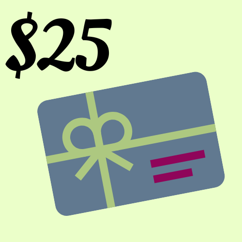 $25 gift certificate